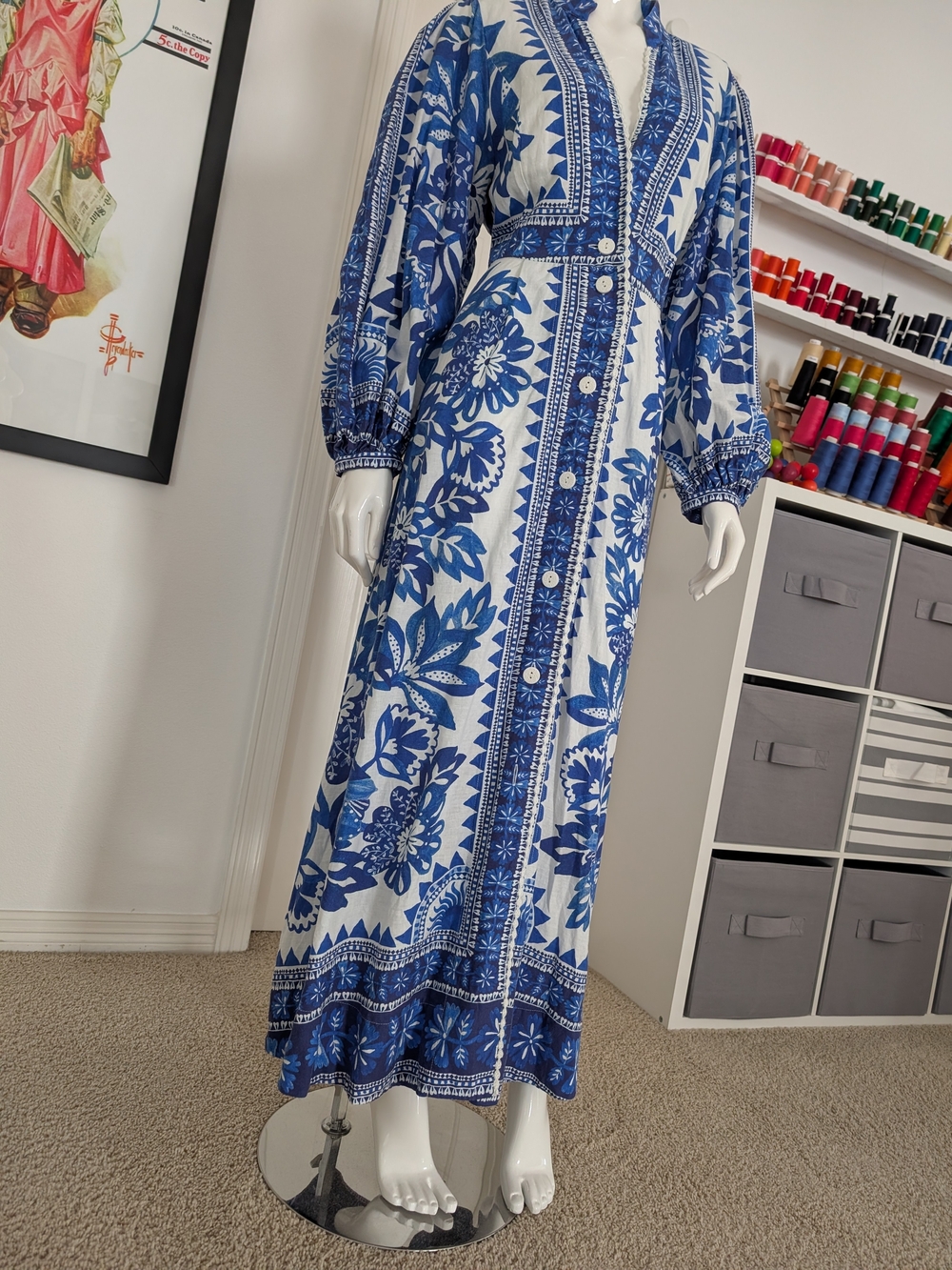 FARM Rio Floral Tapestry Maxi Dress - Picture 5 of 14